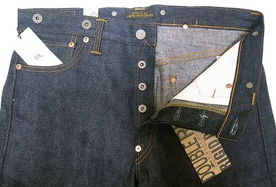 画像2: RRL LIMITTED Vintage 5Pocket 1927 Buckle Back Jeans USA製（Japan Denim)
