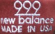 画像5: New Balance M999CMR SUEDE ニューバランスアメリカ製 赤スウェード 箱ナシ (5)