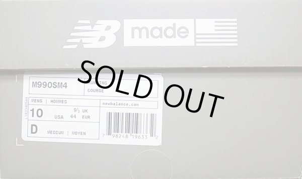 画像6: New Balance M990SM4 Made in USA ニューバランス M990SM4 アメリカ製 箱付 (6)