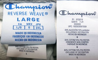 画像3: Champion®Reverse Weave®Hoodie C-LOGO SPACED Cロゴ総柄 USA限定