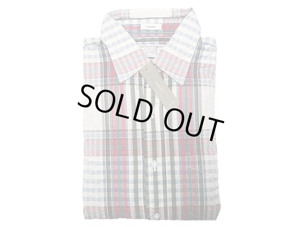 画像1: WALLACE & BARNES Plaid Shirts ウォレス&バーンズ マドラス サッカー生地 (1)