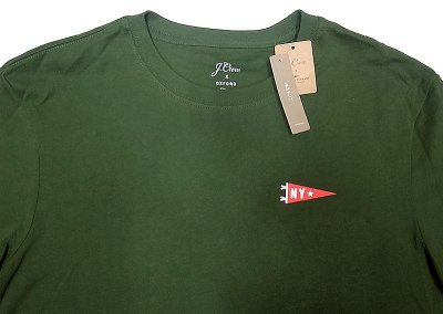 画像1: J.Crew x OXFORD PENNANT NY★Tee Made in USA ジェイクルー別注Tシャツ