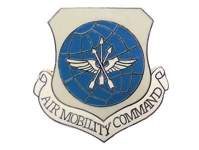画像1: Deadstock US.Military Pins #749 US.AIR.FORCE Air Mobility Command (AMC)