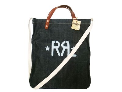 画像1: RRL Indigo Denim Market TOTE ダブルアールエル インディゴマーケット・トート