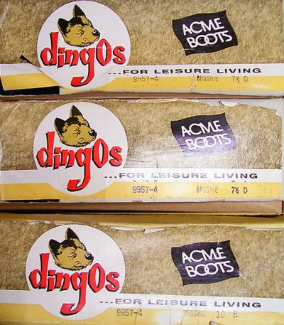 画像3: Deadstock 1960-70'S ACME Dingos Suede Boots 9957 BRUSHIE USA製 各サイズ