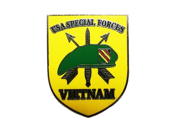 画像1: Deadstock US.Military Pins #765 US.ARMY Special Forces "Green beret"Pin (1)