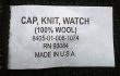 画像2: Deadstock 2000'S US.Military Watch Cap 100% Wool 米軍ニット・キャップ 黒 (2)