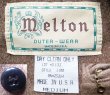 画像5: Deadstock 1980-90'S Melton Outer Wear メルトン CPO JK 茶ウール Made in USA (5)