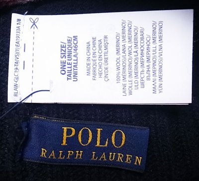 画像3: POLO  Ralph Lauren US.Flag KNIT HAT ポロ フラッグ ニットキャップ 紺