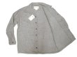 画像3: Deadstock 1980-90'S Melton Outer Wear メルトン CPO JK 灰ウール Made in USA (3)