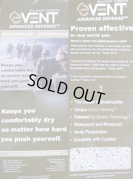 画像6: TACS OPSII PARKA eVANT®Fabric DESERT CAMO 2007'S NOS デザートカモ (6)