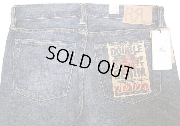 画像5: RRL(Double RL) SLIM NARROW STRETCH JEANS Vintage加工 ダブルアールエル (5)