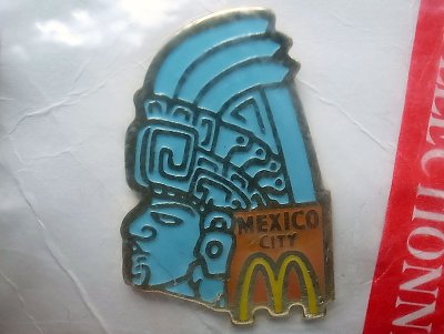 画像3: Vintage Pins（ヴィンテージ・ピンズ） #0780  "MEXICO CITYマクドナルド" France   