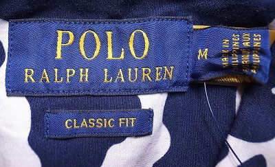 画像3: POLO RALPH LAUREN Cotton Hawaiian Shirts ポロ・ラルフ ハワイアン 紺