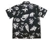 画像1: POLO RALPH LAUREN Cotton Hawaiian Shirts ポロ・ラルフ ハワイアン 紺 (1)