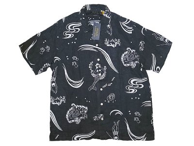画像1: POLO RALPH LAUREN LINEN Hawaiian Shirts ポロラルフ 麻 ハワイアンシャツ