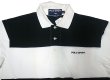 画像4: Deadstock 1993-98'S POLO SPORT Polo Shirts ポロスポーツ ポロシャツ 鹿子 黒白 (4)