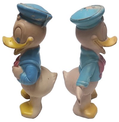 画像1: Donald Duck Rubber Doll 1960'S DELL ドナルド・ダック ラバードール デル社製