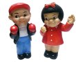 画像2: Nancy and Sluggo Rubber Doll 1955'S Vintage  ナンシー＆スラゴ 2体セット (2)