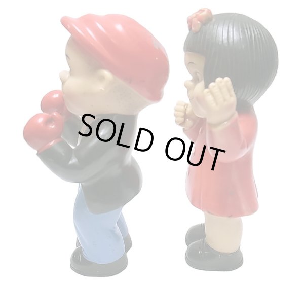 画像5: Nancy and Sluggo Rubber Doll 1955'S Vintage  ナンシー＆スラゴ 2体セット (5)