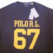 画像3: POLO Ralph Lauren  "POLO R.L.67" L/S T-Shirts ポロ・ラルフ  ロンTee 紺×黄 (3)