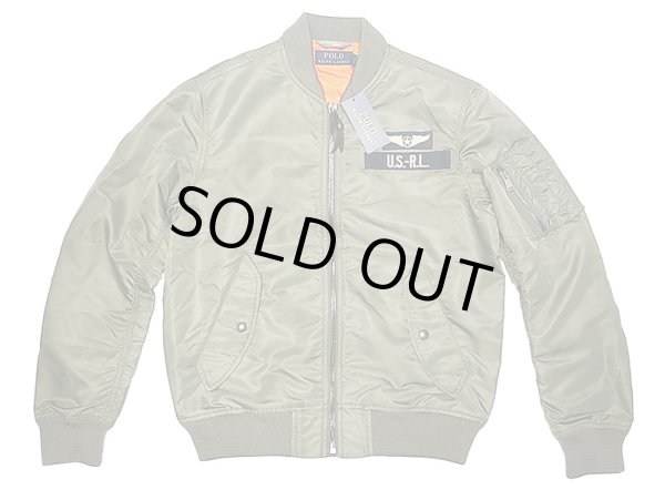 POLO Ralph Lauren MA-1 Flight Jacket ポロ・ラルフローレン MA-1 OG