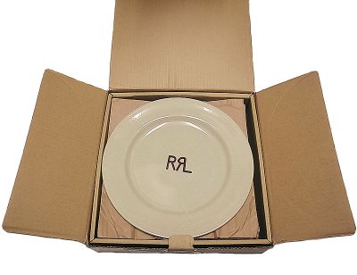 画像3: RRL Stoneware Logo Plate  "RRL" ダブルアールエル ロゴ プレート４枚組