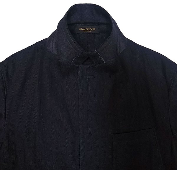 画像5: RRL Indigo ‎HBT Sports Coat Lot:R08 40R ダブルアールエル イタリア製  (5)