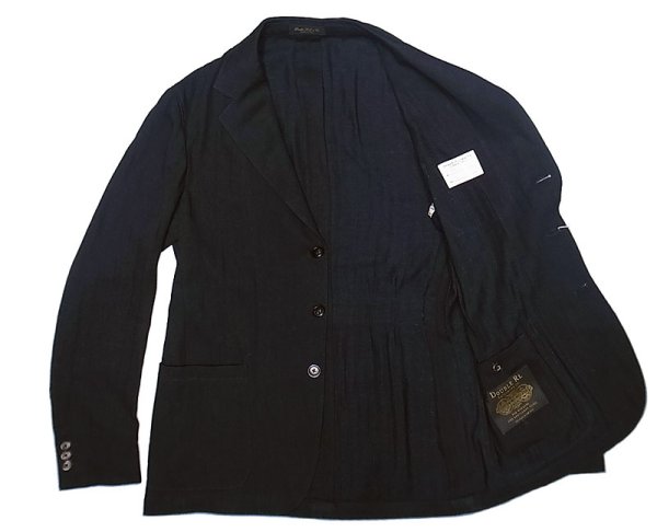 画像4: RRL Indigo ‎HBT Sports Coat Lot:R08 40R ダブルアールエル イタリア製  (4)