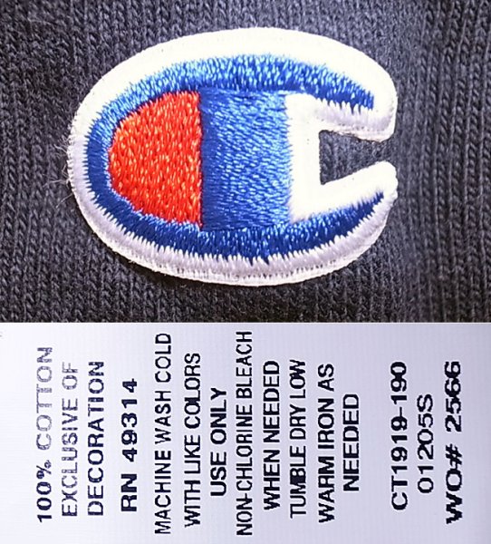 画像5: Champion®Heritage Tee チャンピオン・カレッジ 紺  "YALE BULLDOGS" (5)