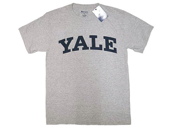 画像1: Champion® College Tee チャンピオン・カレッジ 灰 イェール大学 "Yale" (1)
