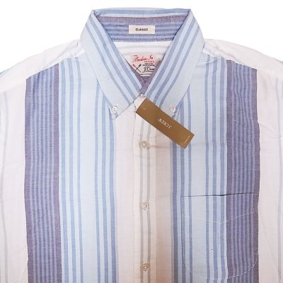 画像2: J.CREW Stripe Oxford B.D. Shirts H/S ジェイ・クルー 半袖ボタンダウン