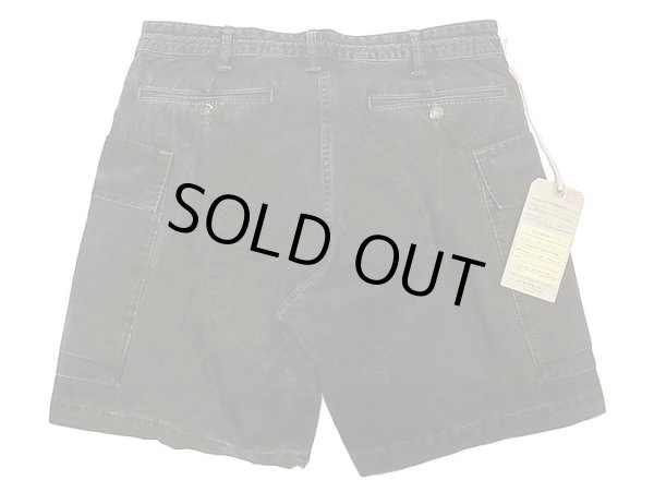 画像2: RRL Military Utility Shorts Poplin 黒 ダブルアールエル カーゴ ショーツ (2)