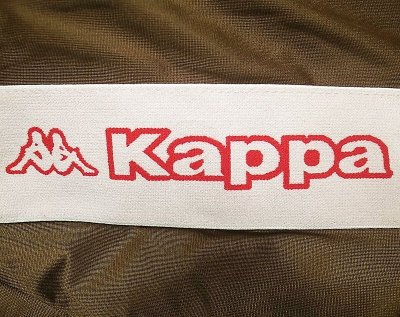 画像2: Kappa Logo Tape Jersey Regular Fit  茶 カッパ オミニ ロゴ テープ ジャージ