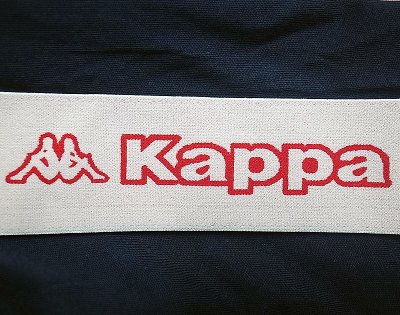 画像2: Kappa Logo Tape Tee Regular Fit  紺カッパ オミニ ロゴ テープ Tシャツ