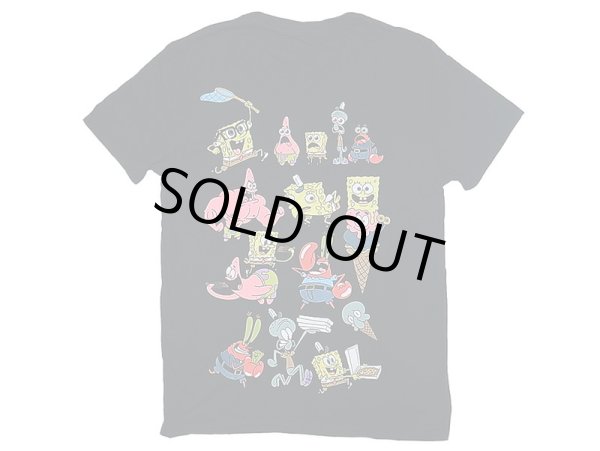 画像1: Nickelodeon SpongeBob All Star Tee  スポンジボブ 前後プリントT (1)