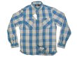画像2: RRL Plaid Flannel Shirts B ダブルアールエル プラッド ツイル ワークシャツ (2)