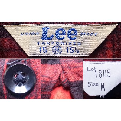 画像2: Deadstock 1949'S© Lee Flannel Shirts リー デッドストック アメリカ製　