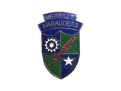 画像1: Deadstock US Military Pins #835 US.ARMY Merrill's Marauders Pin