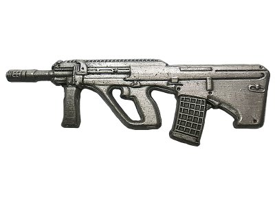 画像1: Deadstock Military Pins #845 Steyr AUG Assault Rifle Pin Pewter 