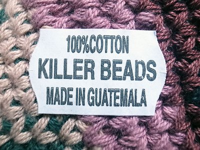 画像3: KILLER BEADS Cotton Knit Cap ドレッドロックス レゲエ・タム帽 #197