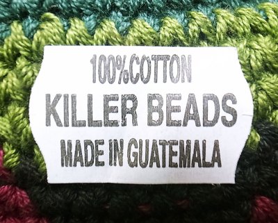 画像3: KILLER BEADS Cotton Knit Cap ドレッドロックス レゲエ・タム帽 #207
