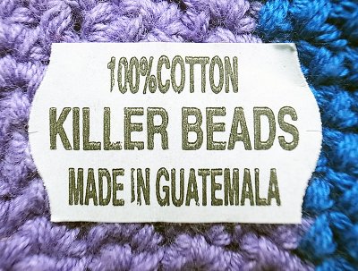画像3: KILLER BEADS Cotton Knit Cap ドレッドロックス レゲエ・タム帽 #227