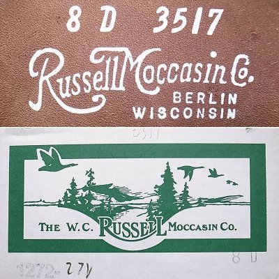 画像3: RUSSELL MOCCASIN 3517 Oneida CXL Triple Vamp NOS アメリカ製　
