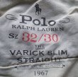 画像8: POLO Ralph Lauren VARICK SLIM STRIGHT JEANS ワッペン ツギハギ (8)