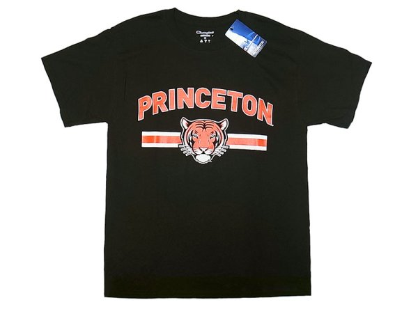 画像1: Champion®College Tee チャンピオンT 黒 "Princeton University Tigers" (1)