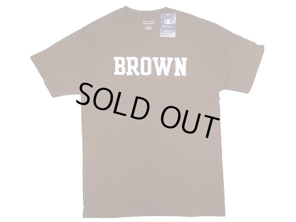 画像1: Champion®College Tee チャンピオン・カレッジ 茶 ブラウン大学 "Brown" (1)