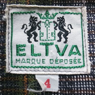 画像3: Deadstock 1970'S ELTVA P/O H/S Shirts 織生地 半袖シャツ フランス製