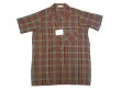 画像2: Deadstock 1970'S ELTVA H/S Shirts 織生地 半袖シャツ フランス製  (2)