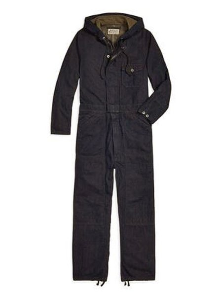 画像2: RRL USN WHEATON CVR-COVERALL ダブルアールエル デニム ツナギ (2)
